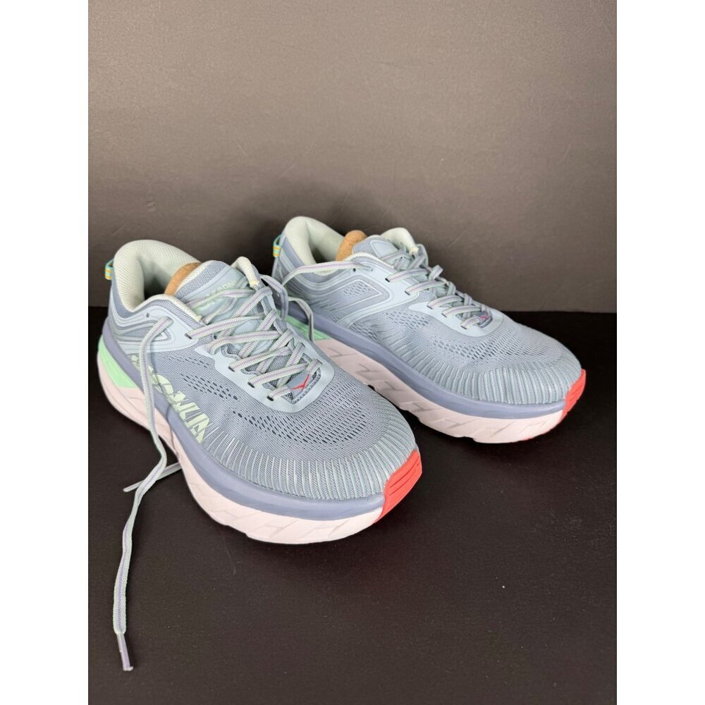 HOKA BONDI 7 M Sneakers EU 42 US 8.5  BLUE FOG BLUE GLASS 1110531 BFBG